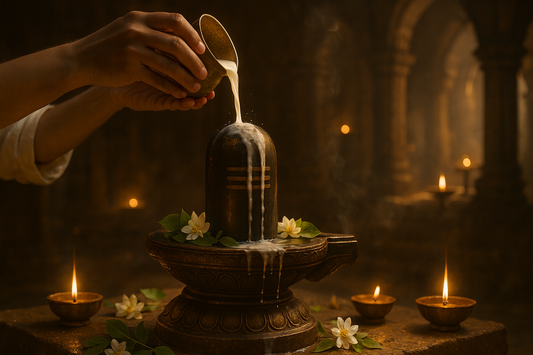 How Do I Perform Rudrabhishekam on the App?