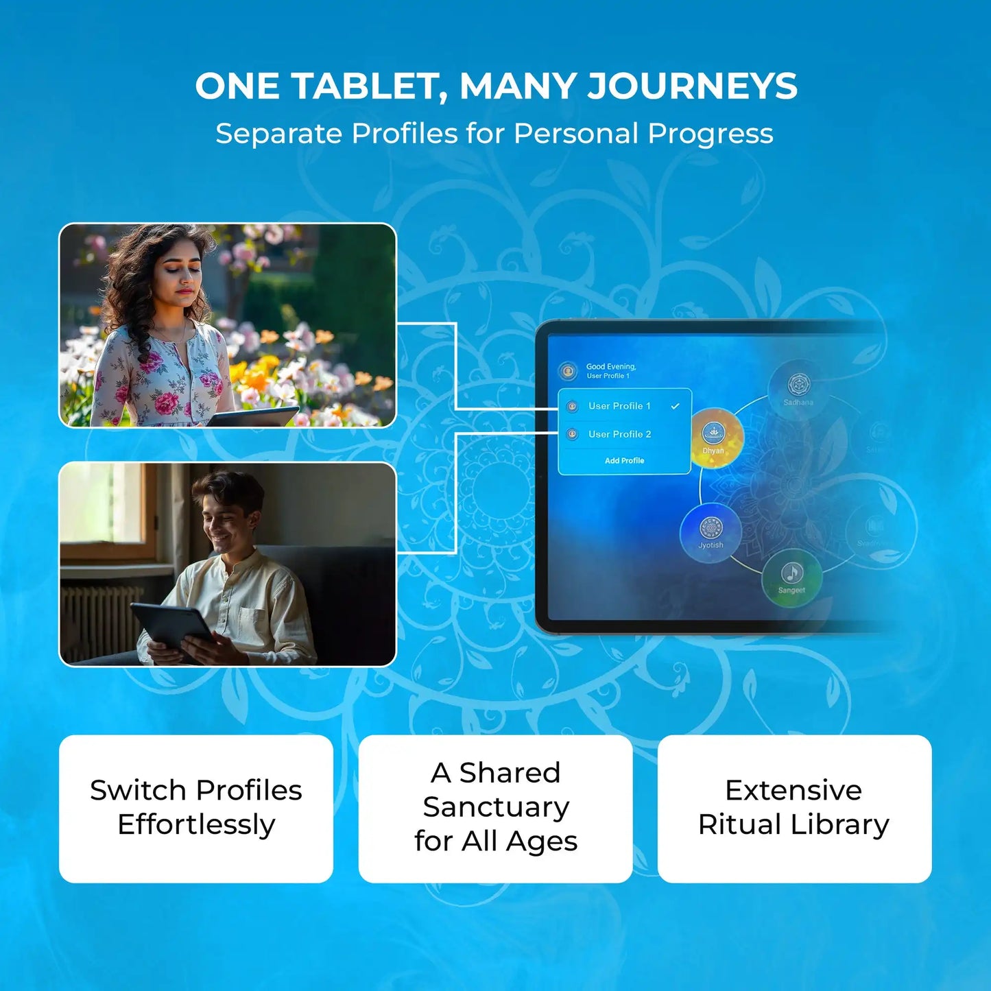 Sadhana Tablet: Your Personal Digital Temple for Spiritual Enlightenment - Sadhana Shop