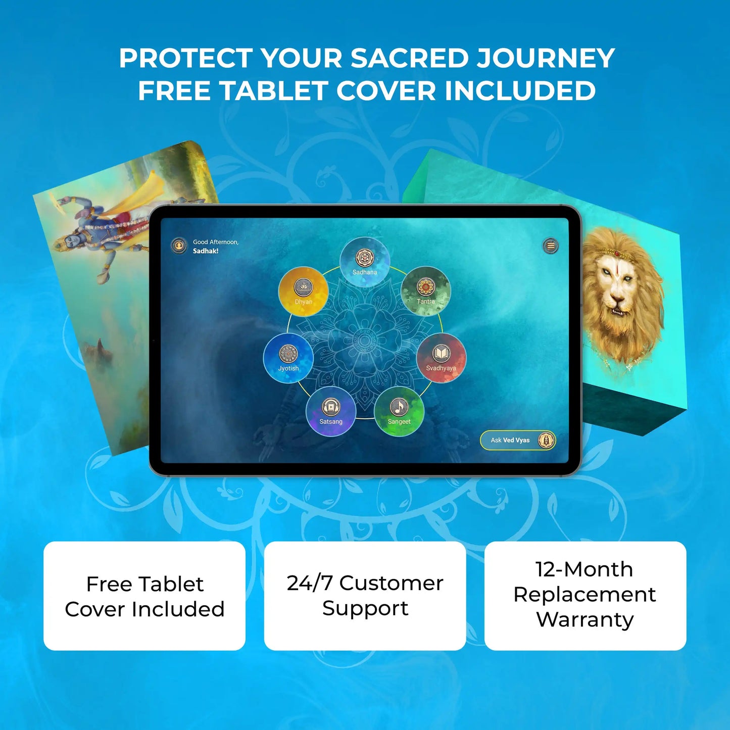 Sadhana Tablet: Your Personal Digital Temple for Spiritual Enlightenment