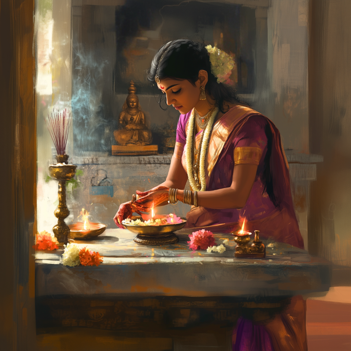 Nitya Puja:Panchopchar