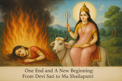 एक अंत और नए अध्याय का आरंभ: देवी सती से माँ शैलपुत्री तक