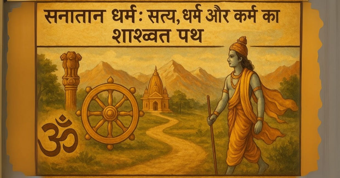 सनातन धर्म : सत्य, धर्म और कर्म का शाश्वत पथ