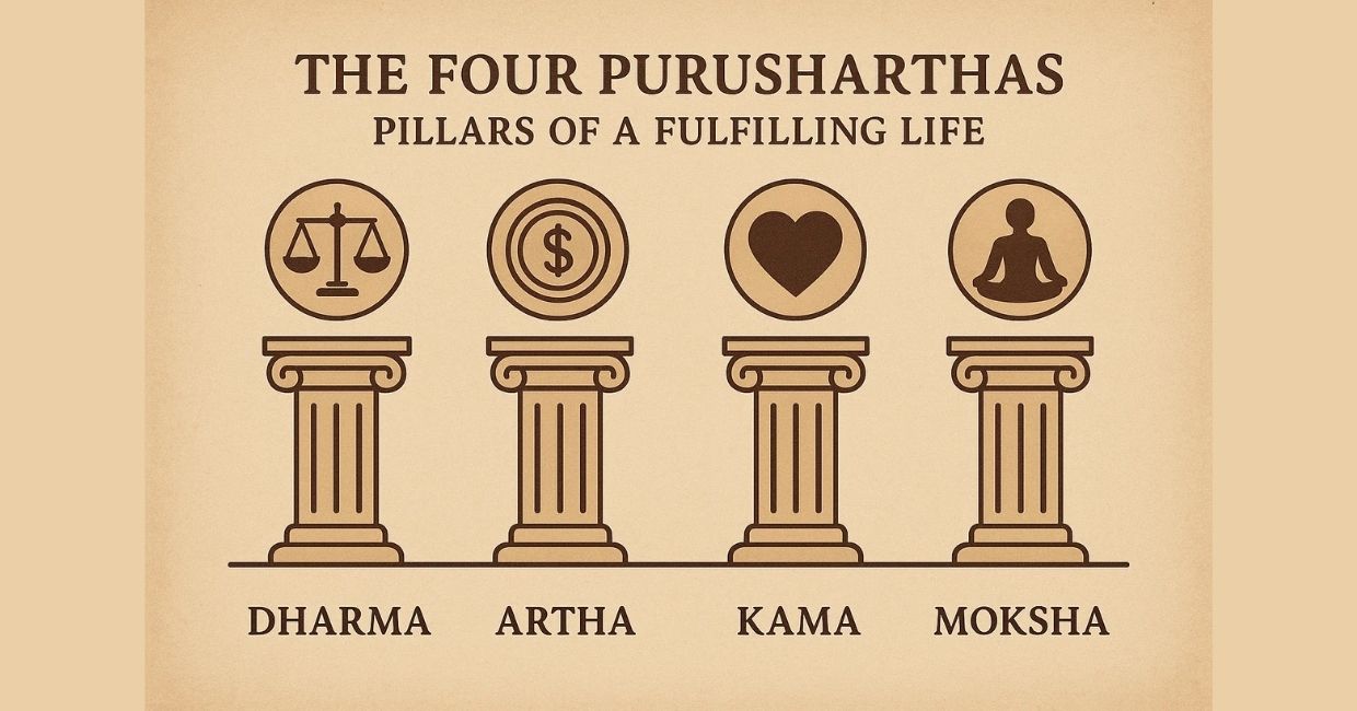 The Four Purusharthas: Pillars of a Fulfilling Life – Sadhana Shop