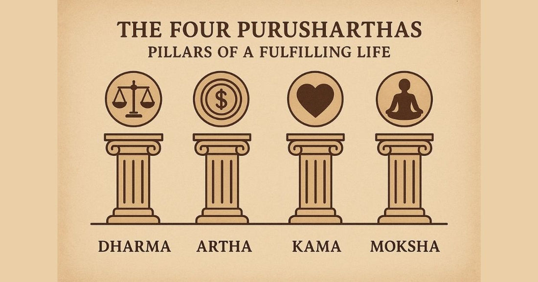 The Four Purusharthas: Pillars of a Fulfilling Life