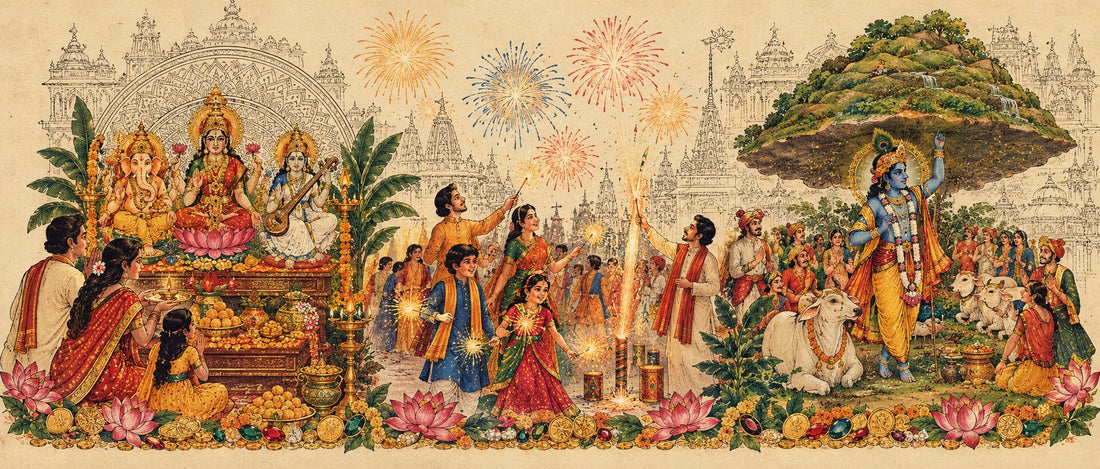 The Five-Day Celebrations of Diwali