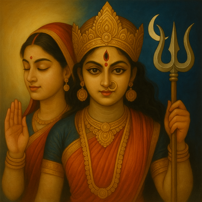 From Parvati to Chandraghanta: The Divine Transformation