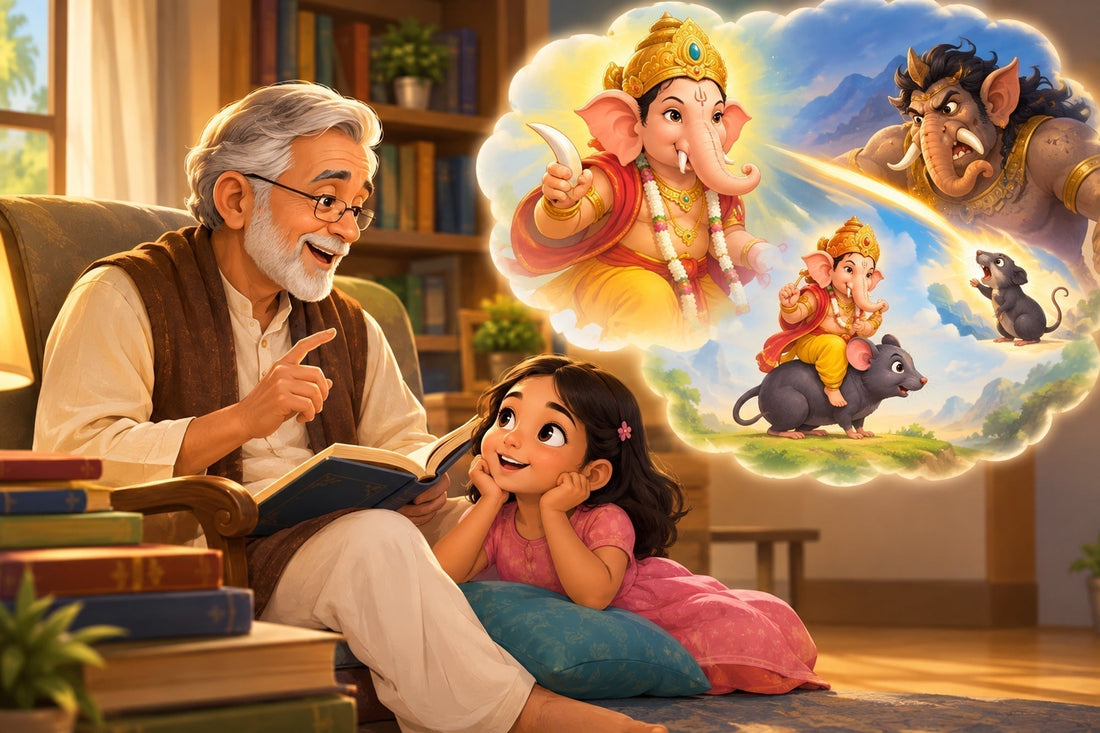 Wise Old Nanu’s Tales: How Ganapati Found Mushakraaj