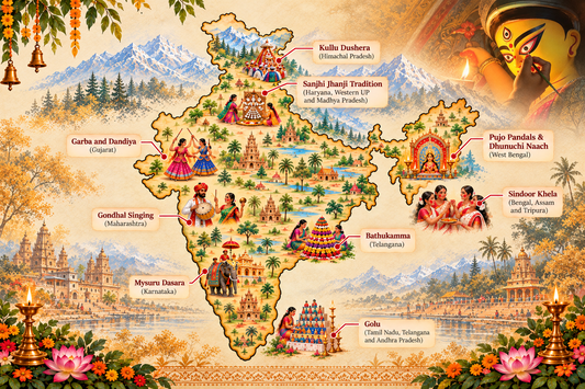 India Celebrates Navratri: One Festival, Many Traditions