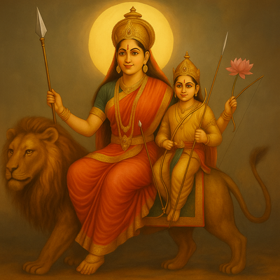 Ma Skandamata: Warrior Mother of a Warrior Son