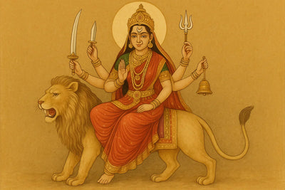 माँ चंद्रघंटा का दिव्य रूप और उसका गूढ़ अर्थ