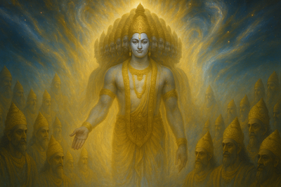 The Form and Glory of Bhagwan Vishnu