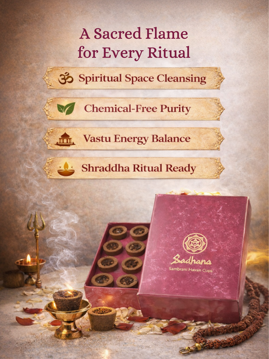 Sadhana Havan Cups – 100% Natural | 12-Month Puja Subscription