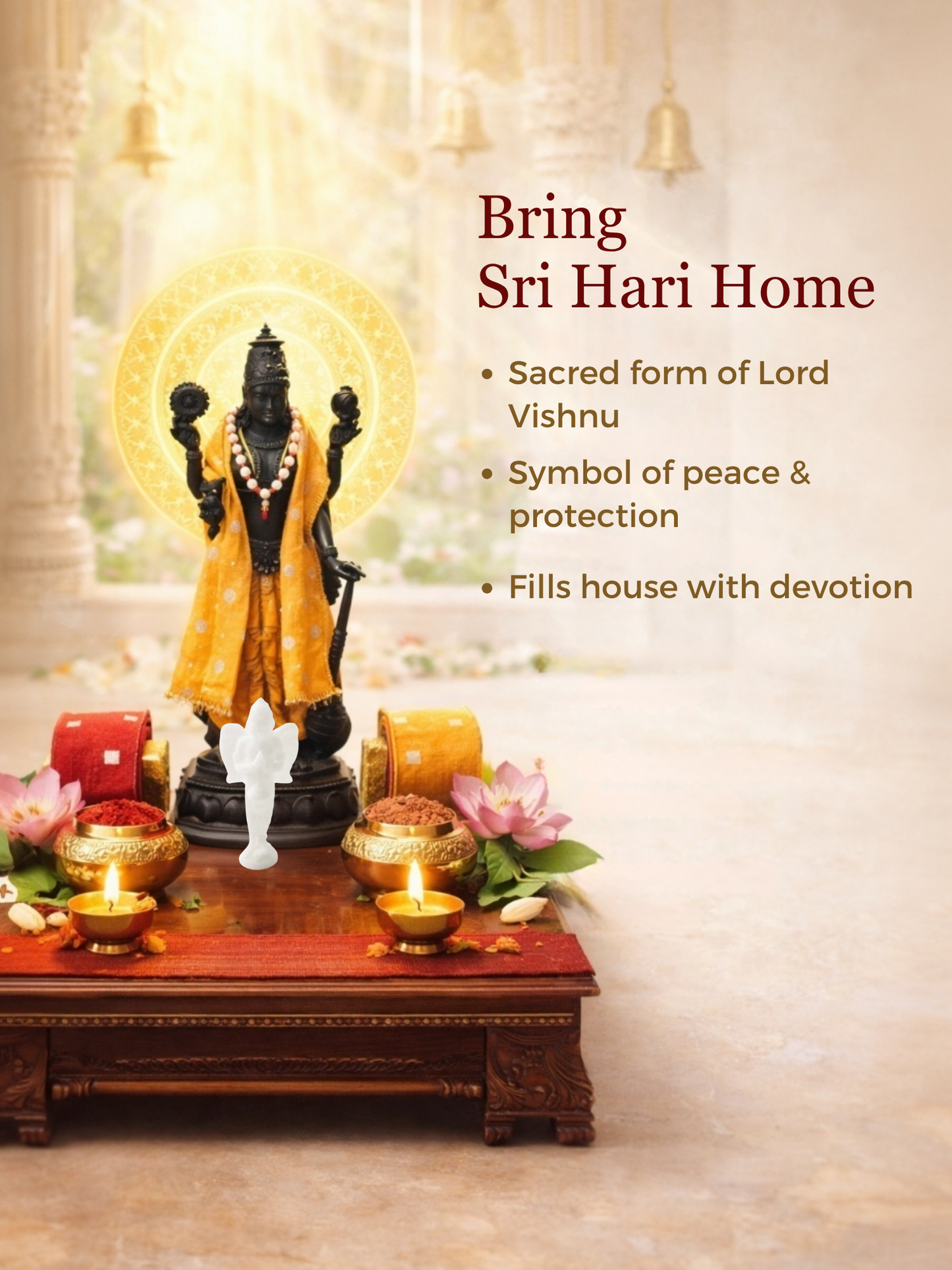 Sri Hari Vigraha Set & Sugandhim Divine Duo Combo