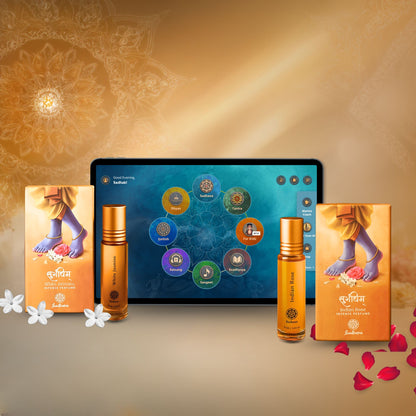 Spiritual Bliss Combo – Tablet & Attars (Rose & Jasmine)
