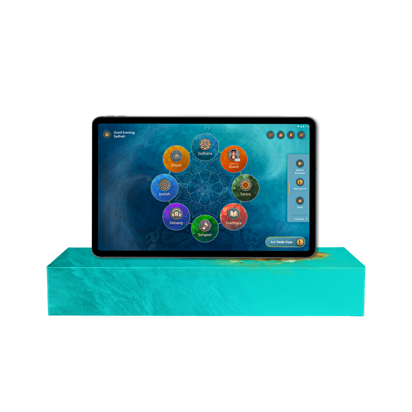 Sadhana Tablet: Your Personal Digital Temple for Spiritual Enlightenment