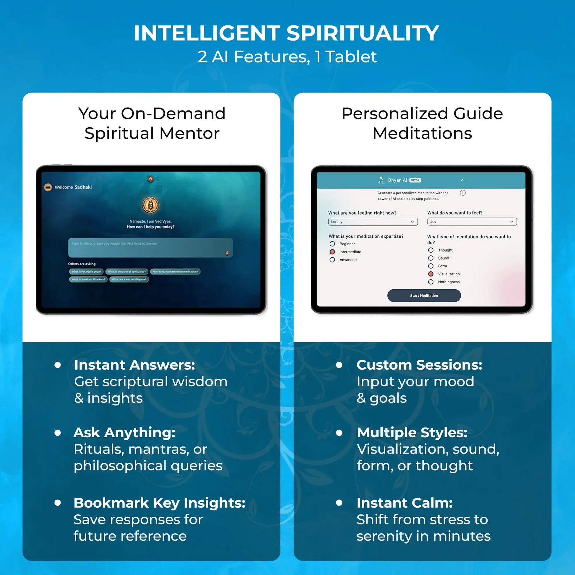Sadhana Tablet: Your Personal Digital Temple for Spiritual Enlightenment - Sadhana Shop