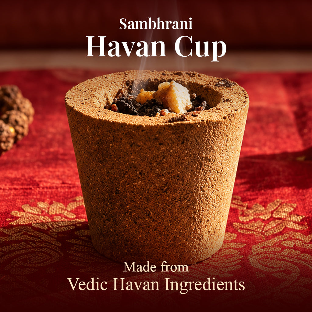 Sadhana Sambrani Havan Cups (24 pcs) – 100% Natural Pooja Dhoop