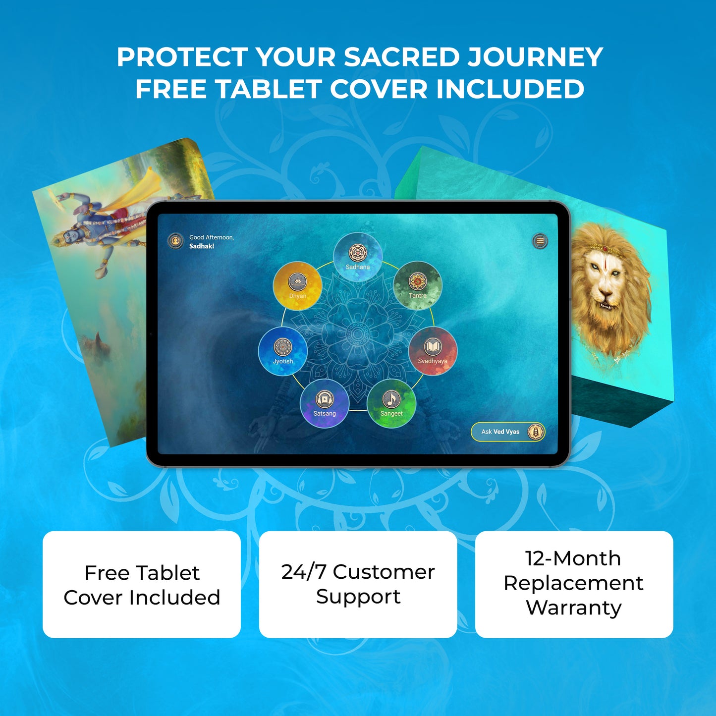 Sadhana Tablet: Your Personal Digital Temple for Spiritual Enlightenment