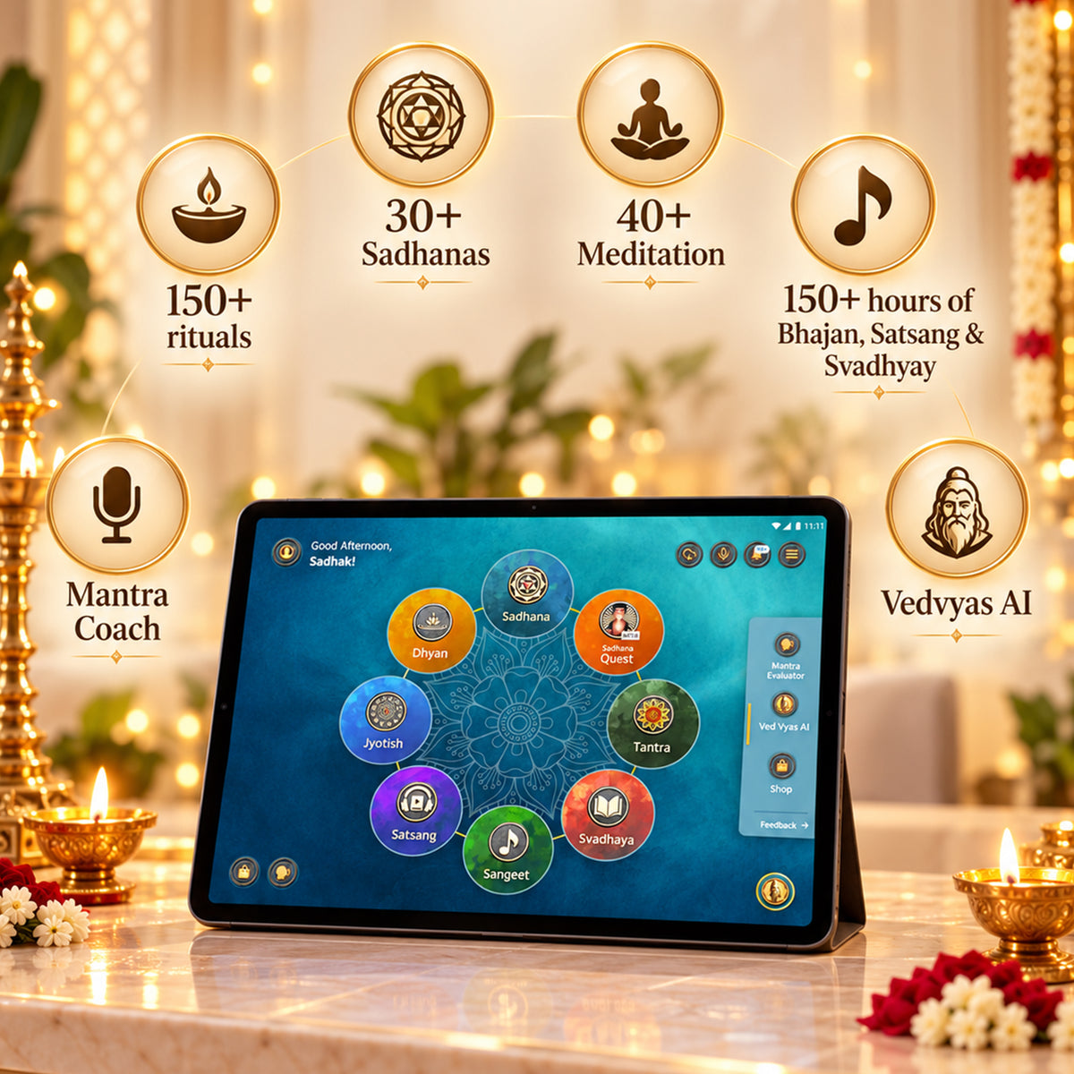 Sadhana Digital Temple: Your Personal Guide for Spiritual journey