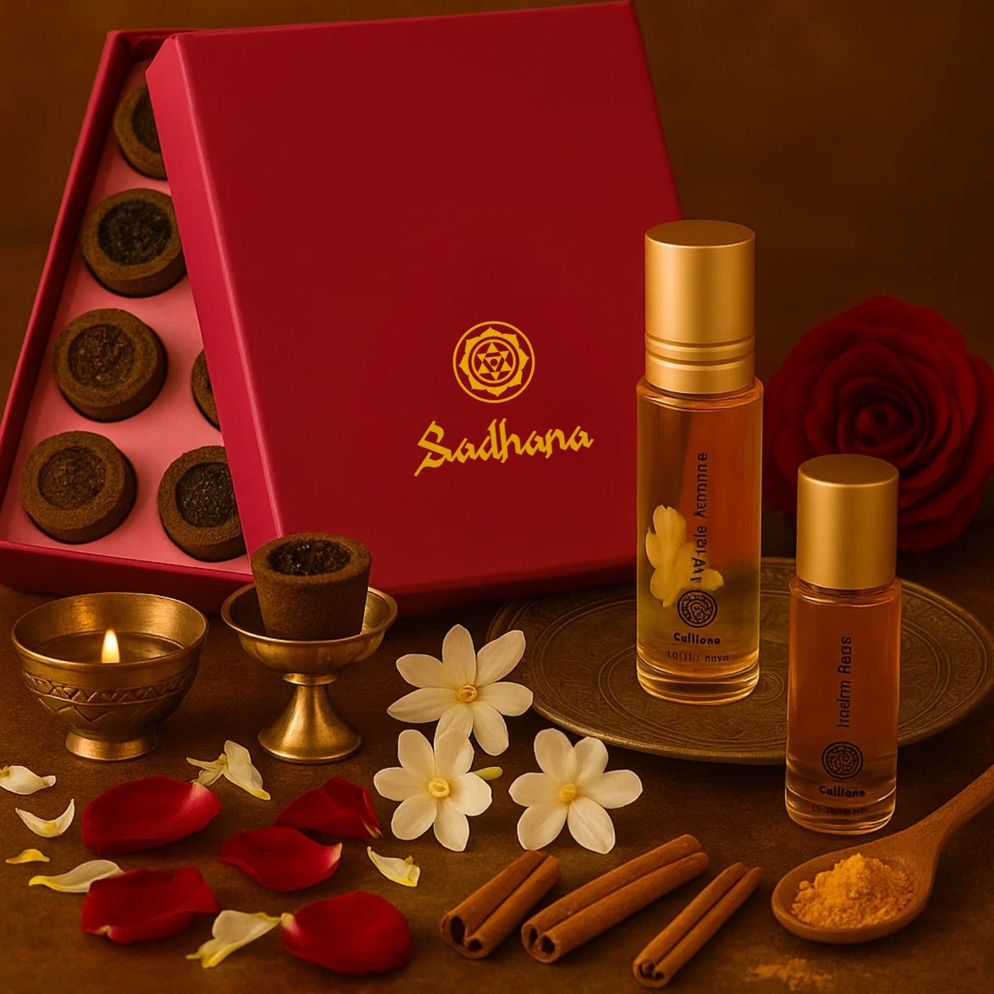 Aromatic Worship Set – Havan & Attars