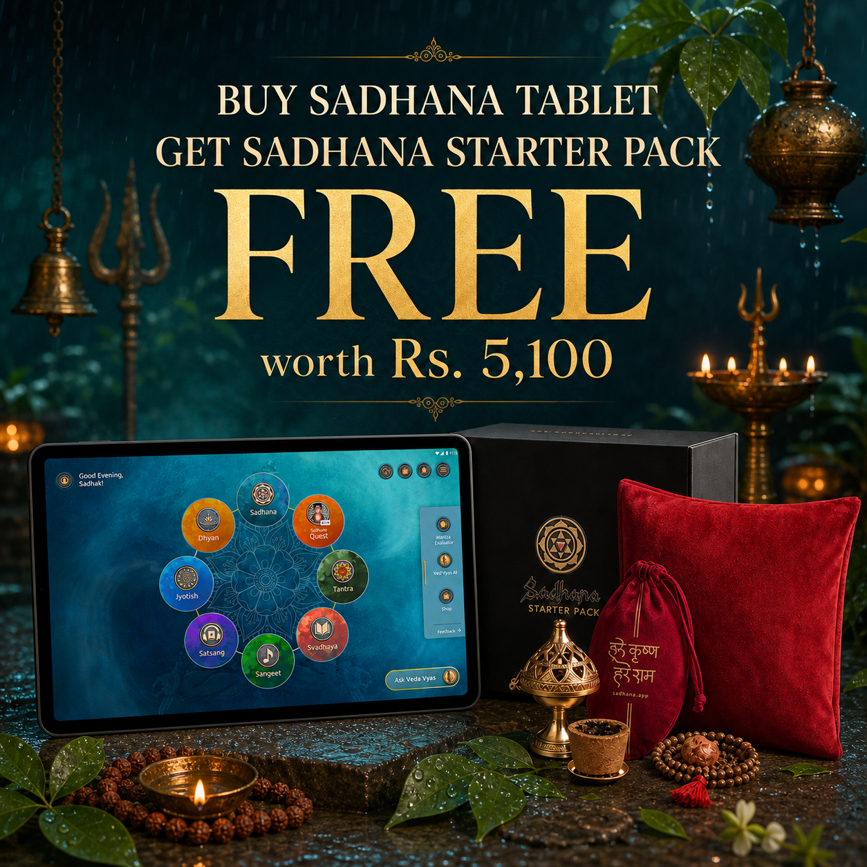 Sadhana Digital Temple: Your Personal Guide for Spiritual journey